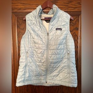 Patagonia Nanopuff Vest - W’s XL, Big Sky Blue